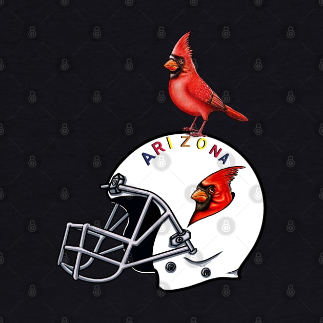 Red Cardinal bird Arizona cardinals by Artardishop